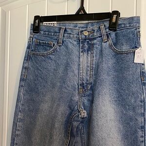 J. GALT Blue Denim Jeans, size M. NWT